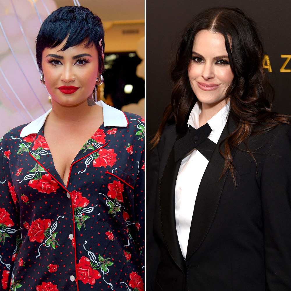 Sliding In Demi Lovato Asked Out Schitts Creek Star Emily Hampshire