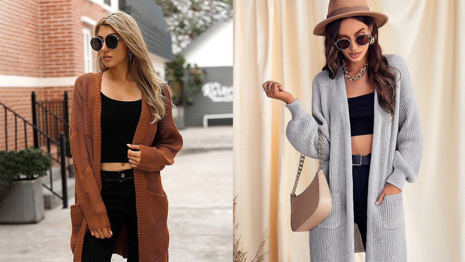 17 Best Slimming Fall Cardigans Under $50 With Pockets