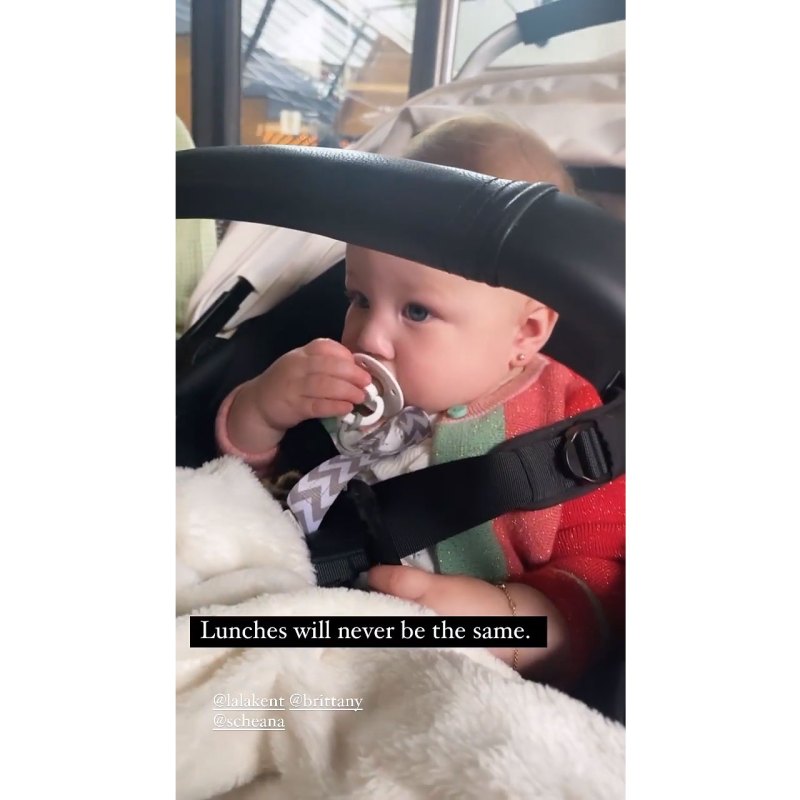Stassi Schroeder Clark Instagram 2 Lala Kent Stassi Schroeder Brittany Cartwright and Scheana Shay Reunite With 4 Babies for 1st Time