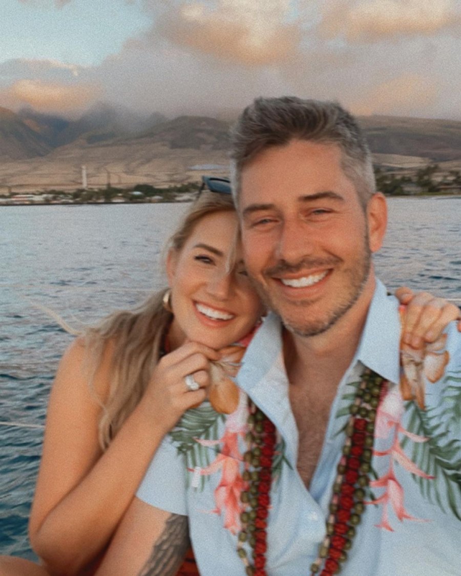 Sunset Shot Arie Luyendyk Jr. and Lauren Burnham's Family Trip