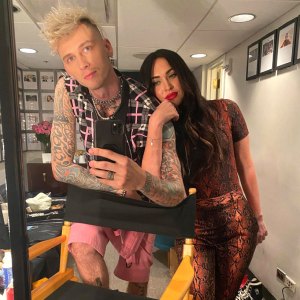 Taken Megan Fox Sparks Engagement Speculation MGKs VMAs Rehearsal