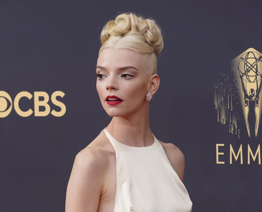 The Best Beauty Looks at the 2021 Emmy Awards Anya Taylor-Joy