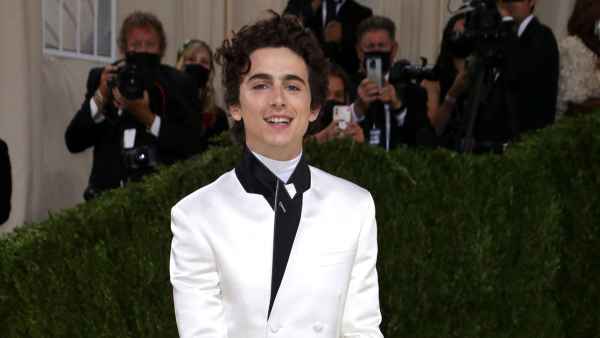 Timothee Chalamet Met Gala 2021
