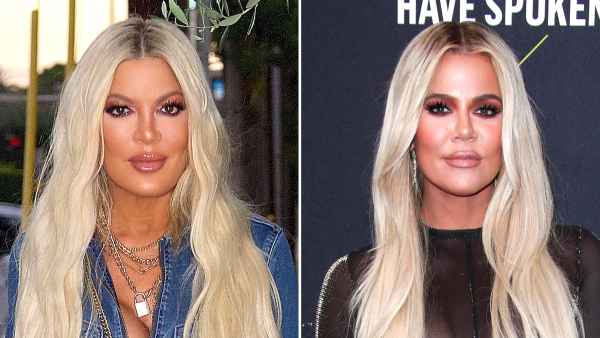 Tori Spelling Reacts to Khloe Kardashian Comparisons After Twinning Looks Go Viral