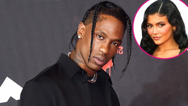 Travis Scott Attends VMAs Without Pregnant Kylie Jenner