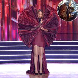 Tyra Banks DWTS Dancing With the Stars Outfit Jurassic Park Dinosaur Comparisons Promo