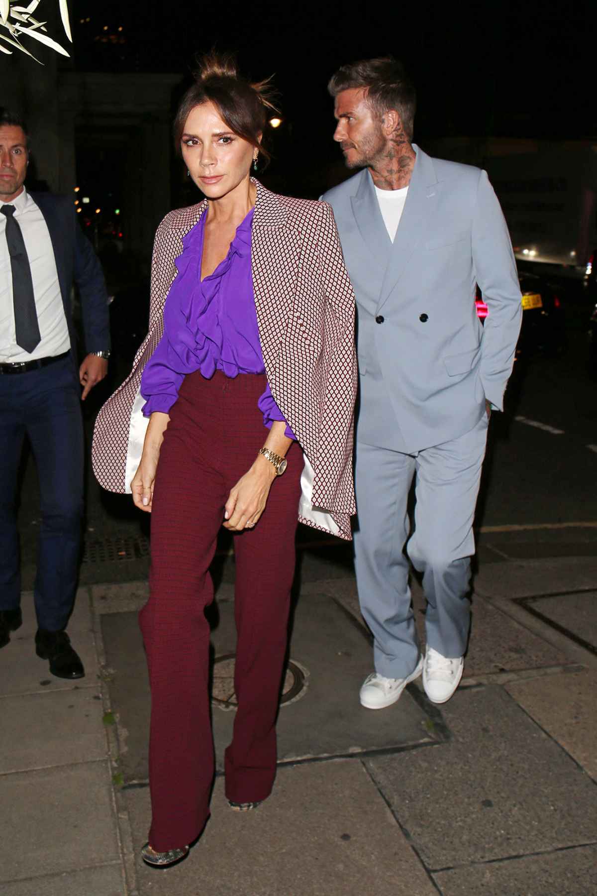 Victoria Beckham and David Beckham's Date Night Style at the