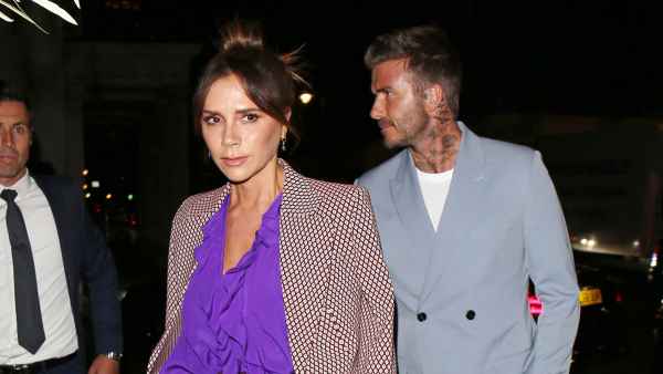 Victoria Beckham Wears Husband David Beckham’s Clothes on Vacation: ‘It’s a Shared Suitcase’