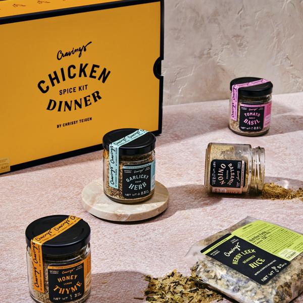 Ganador, ganador, kit de especias para cena de pollo