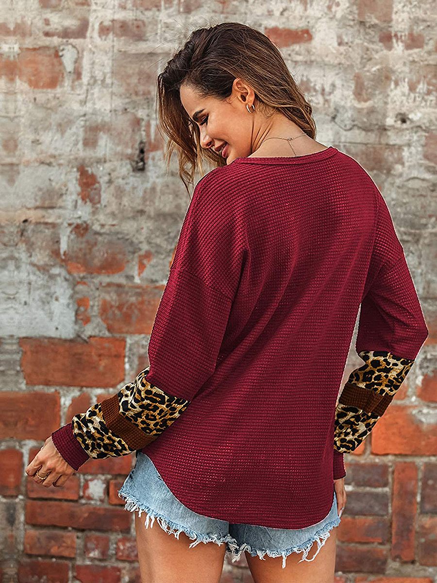 amazon-anna-kaci-leopard-sweater-red