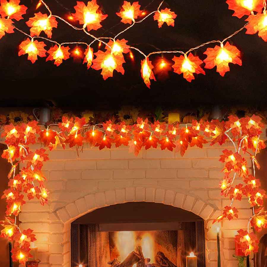 halloween-home-decor-fall-leaf-garland-string-lights