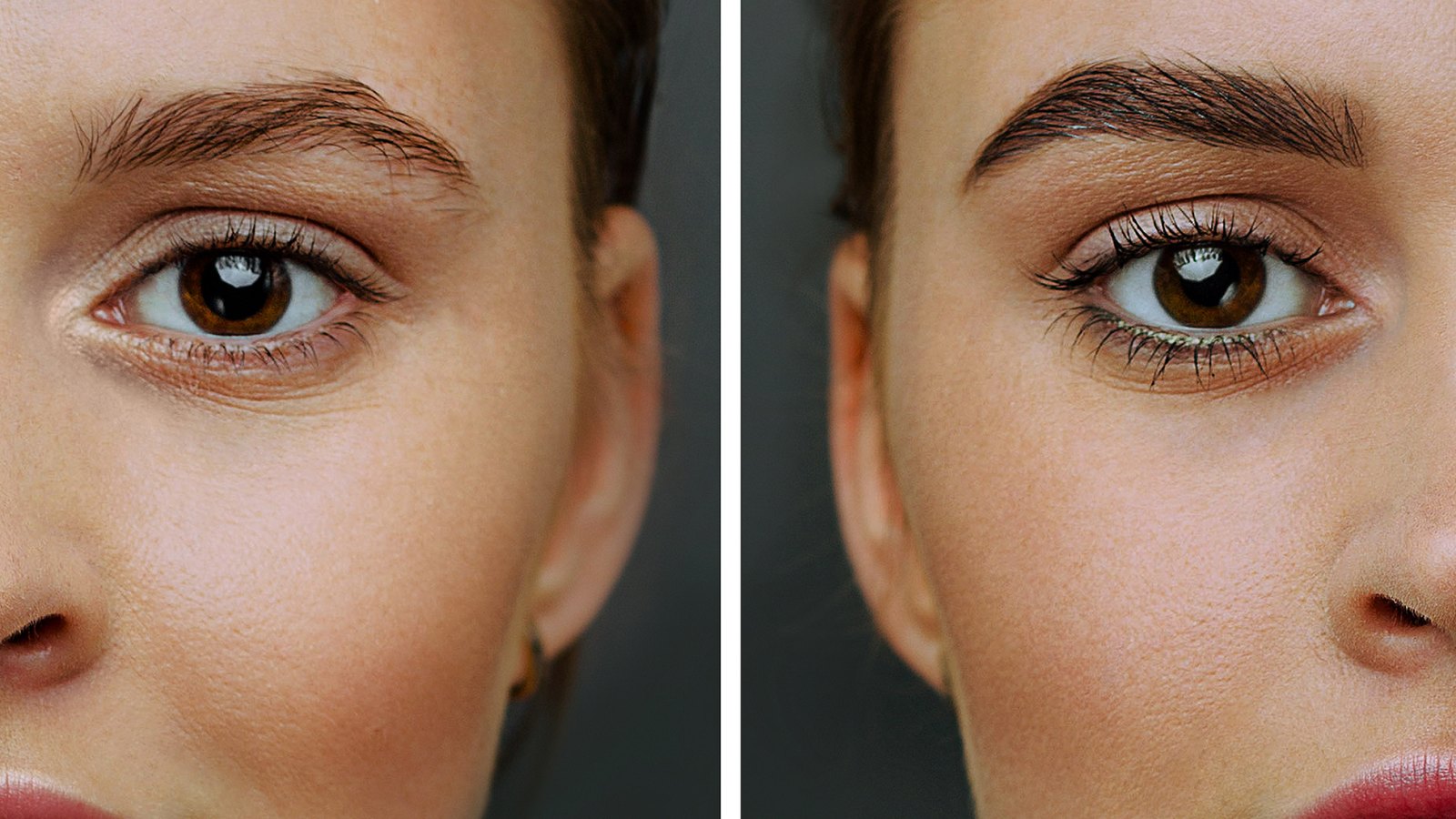 ilia-essential-brow-gel-before-after