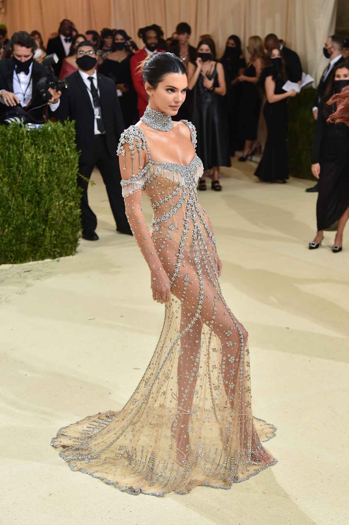 Met Gala 2021: Kendall Jenner Red Carpet Fashion, Dress