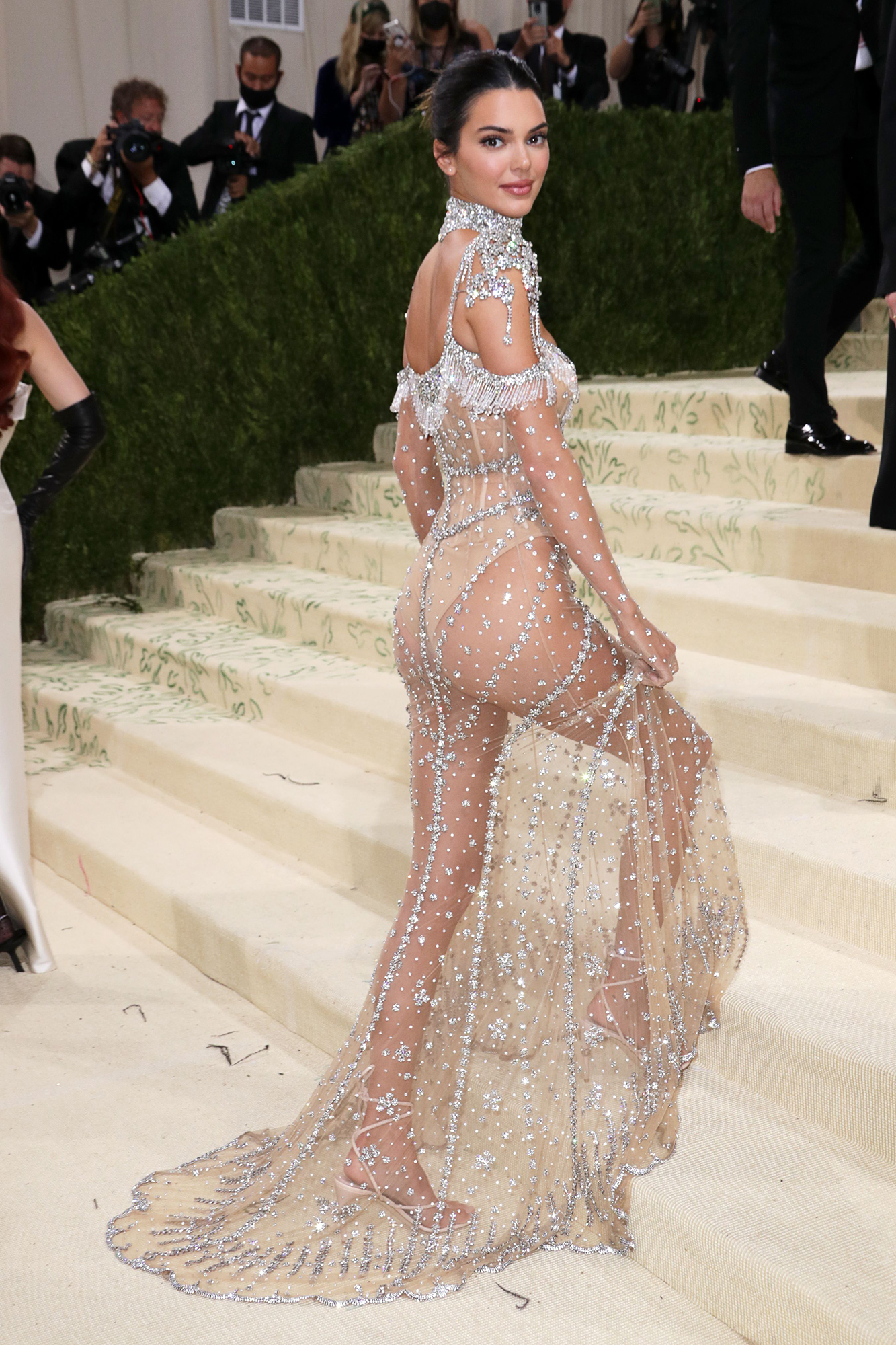 Met Gala 2021: Kendall Jenner Red Carpet Fashion, Dress