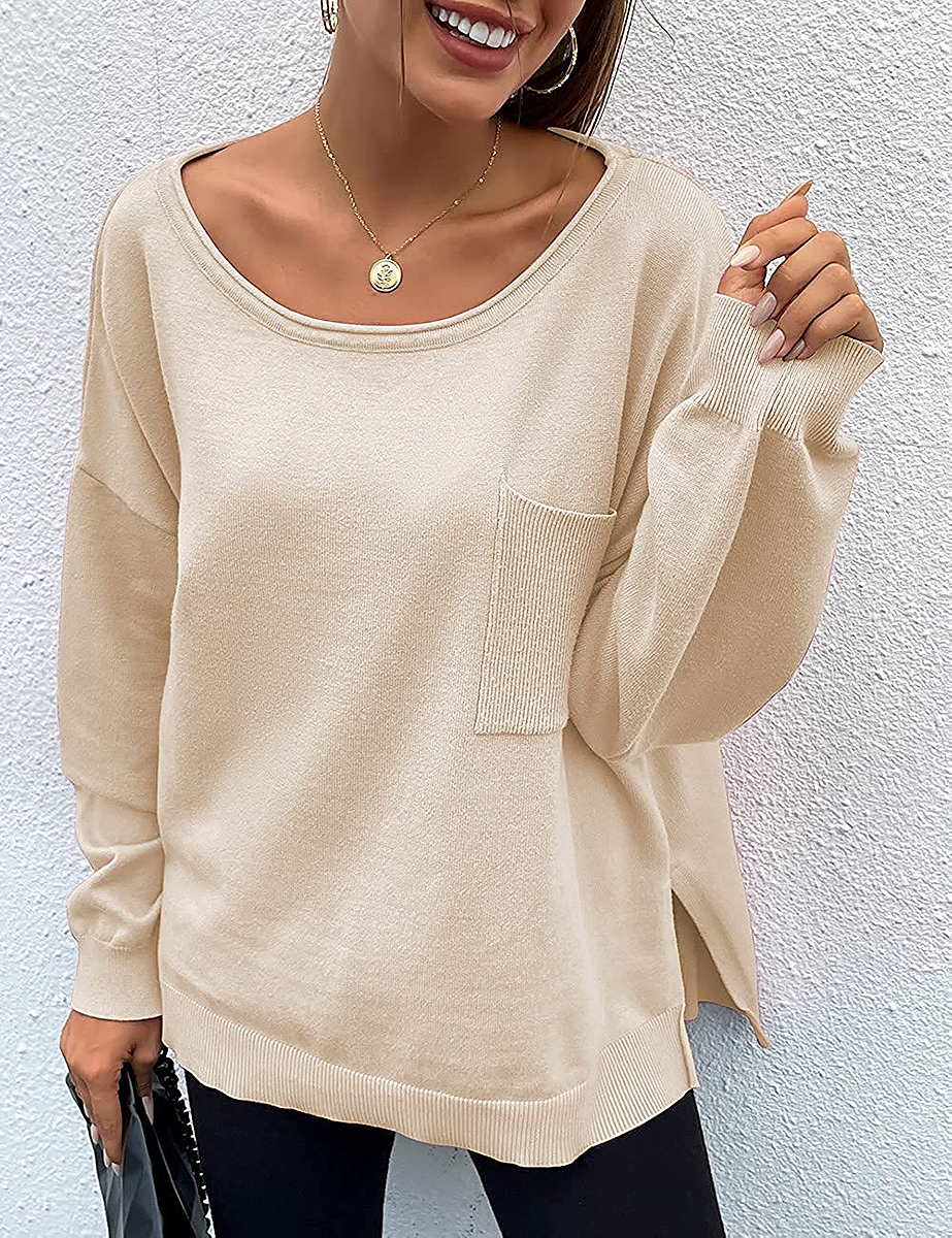 prettygarden-sweater-beige