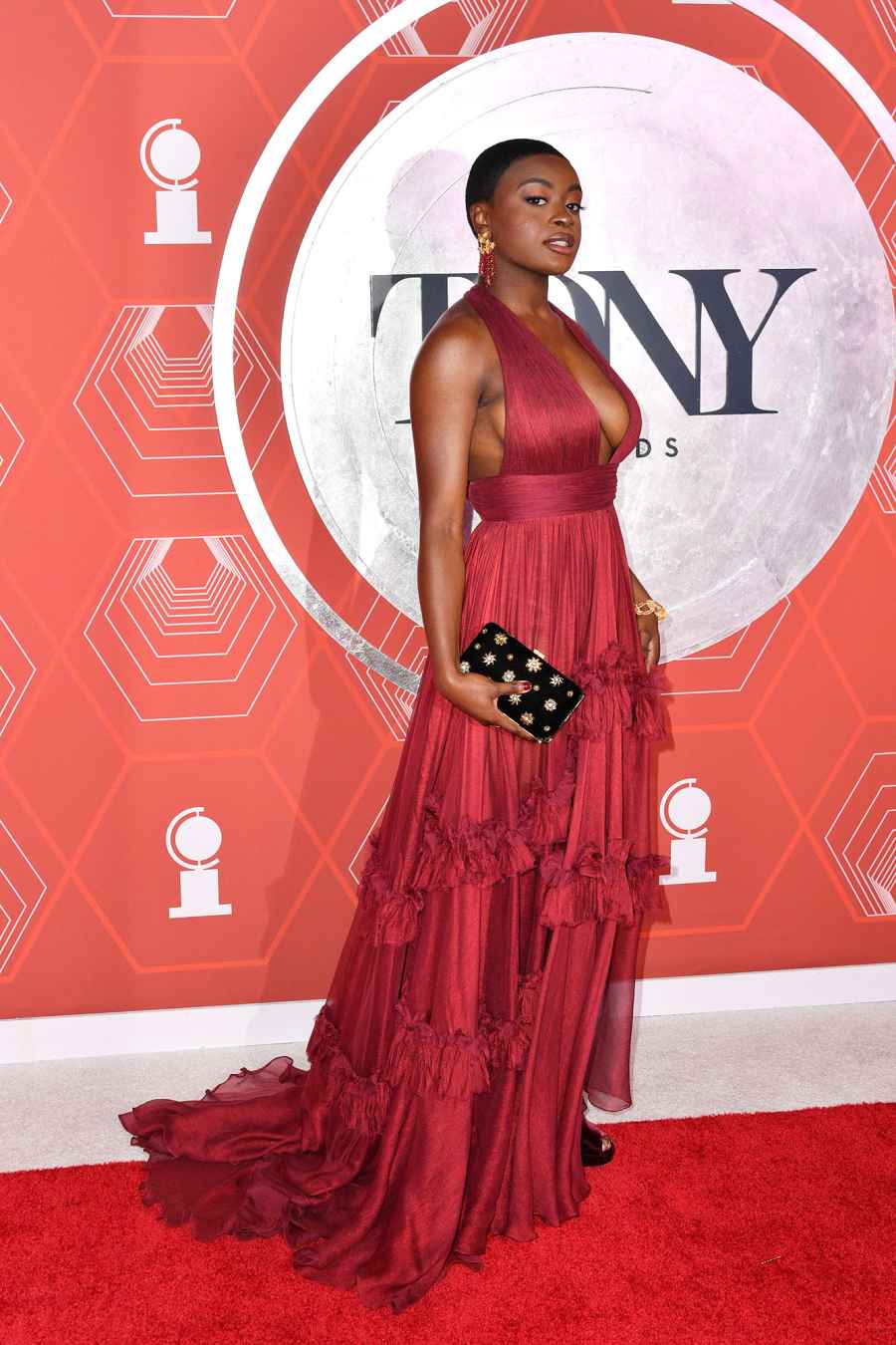 tony awards 2021 red carpet Celia Rose Gooding