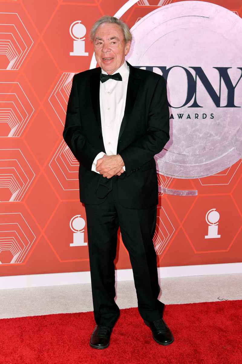 tony awards 2021 red carpet Andrew Lloyd Webber