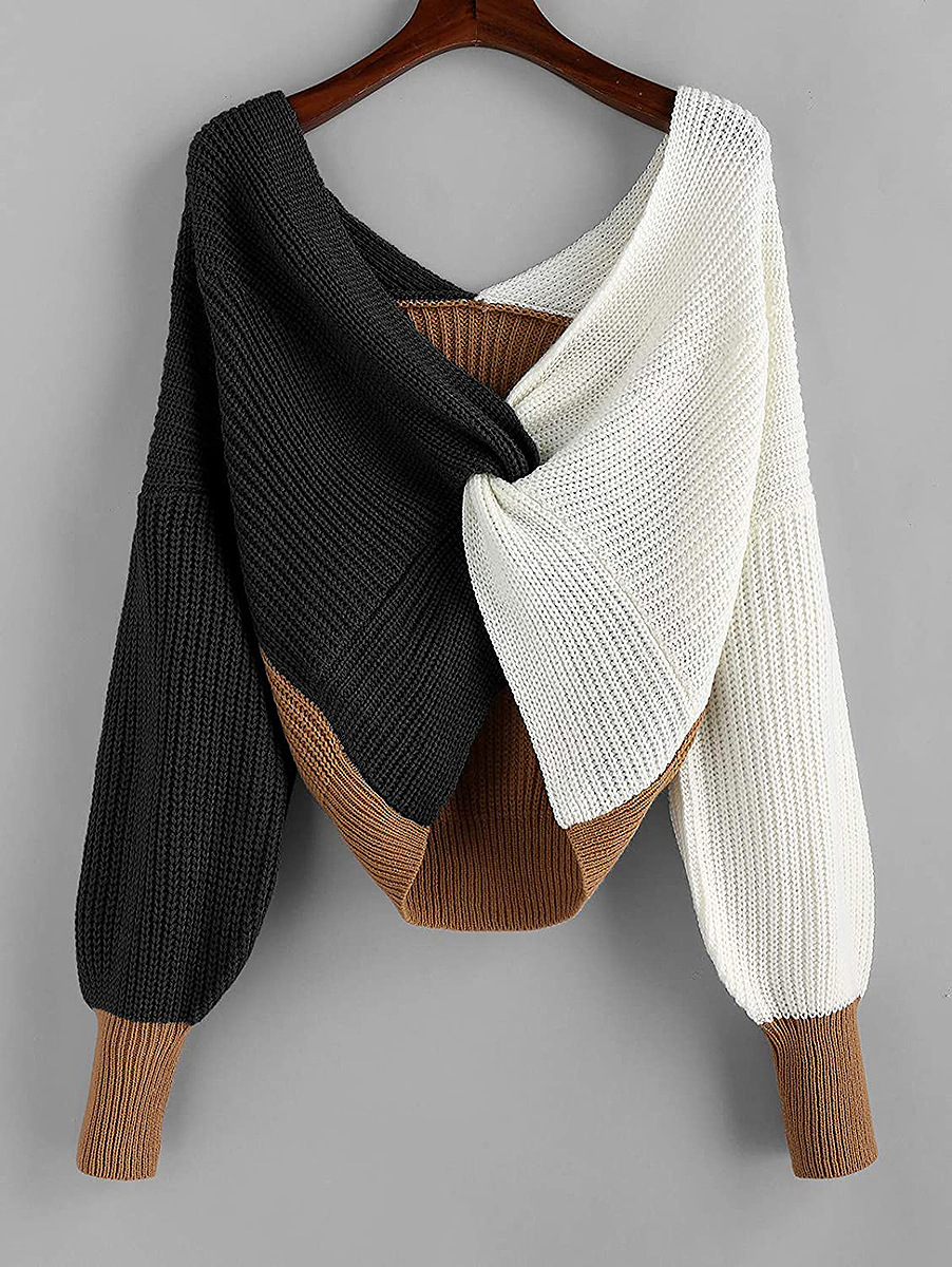 zaful-color-block-sweater-front