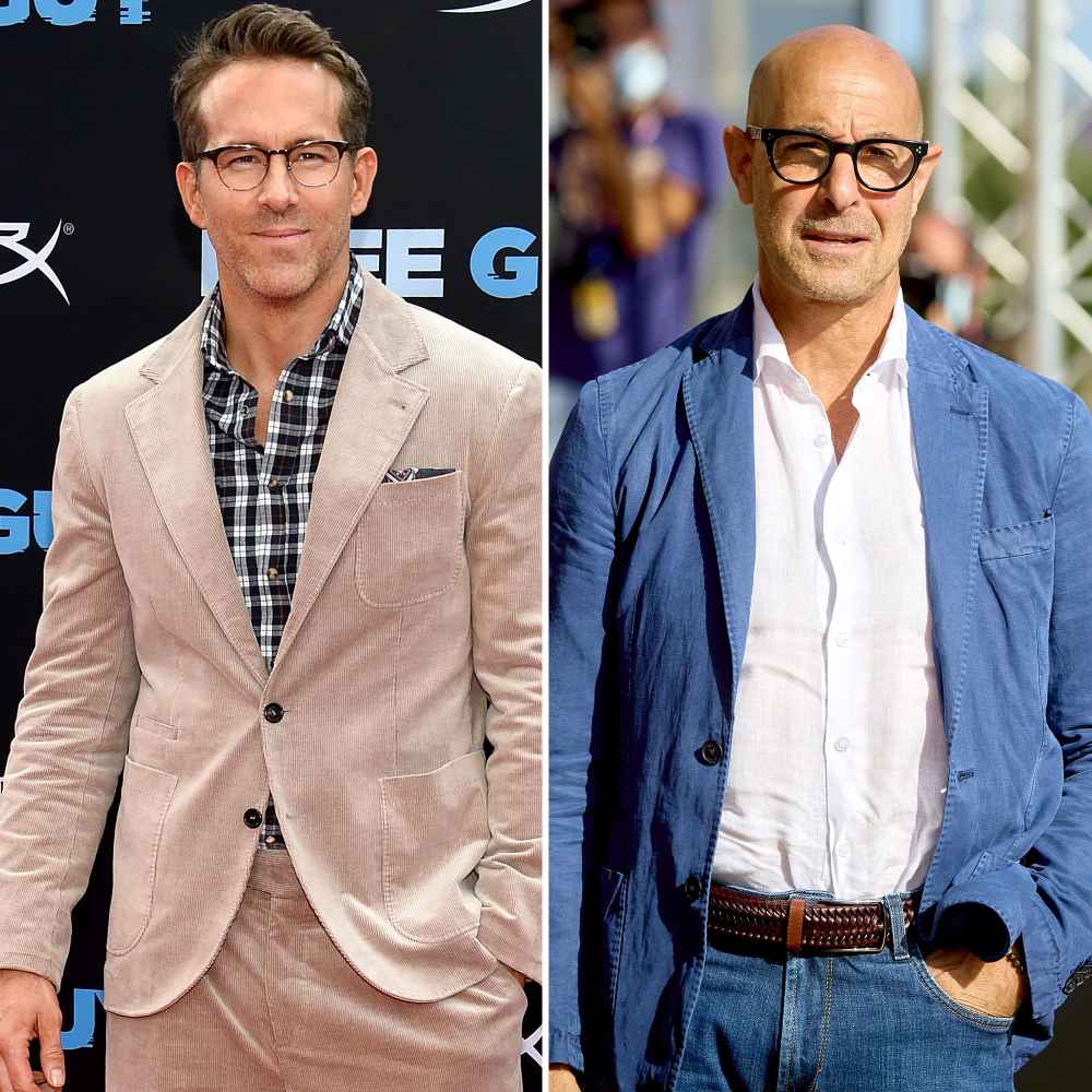 A Whole Snack! Ryan Reynolds Hilariously Compliments Stanley Tucci