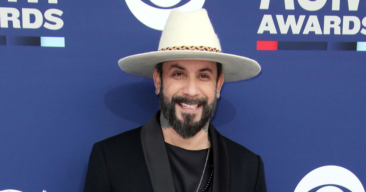 AJ McLean Looks Unrecognizable With a Shaved Face: Before, After Pics ...