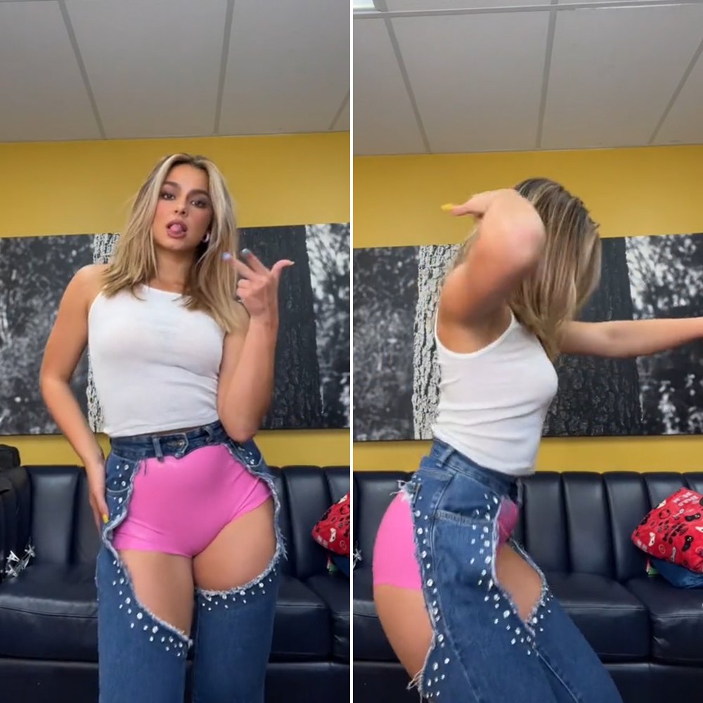 Addison Rae Just Wore the Most Bizarre Cutout Jeans — and TikTok Has a Lot to Say