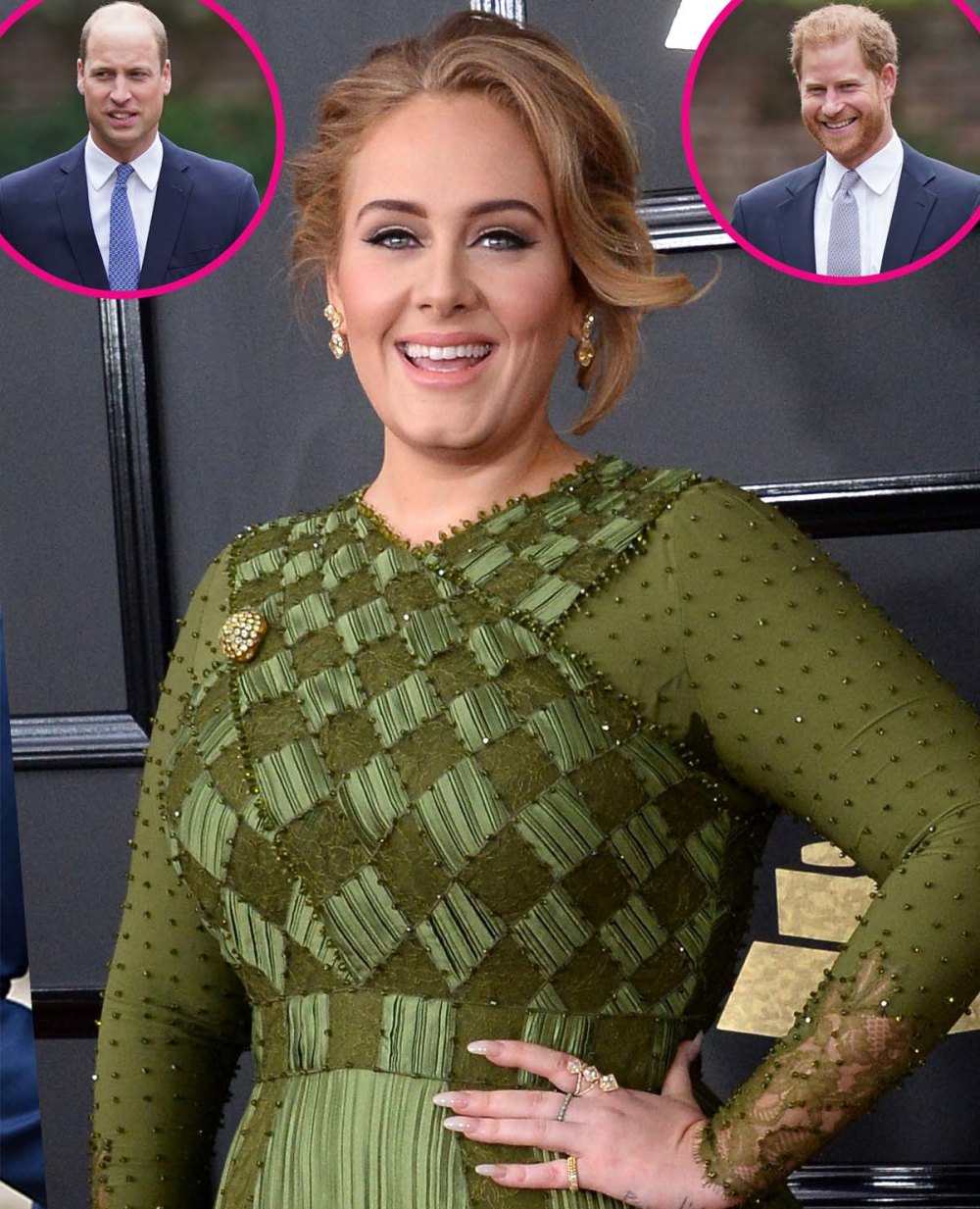 This That Adele Shares Preference Between Prince William Prince Harry
