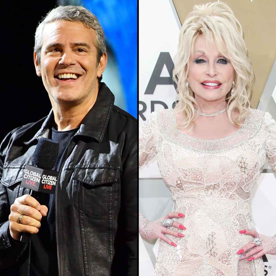 Andy Cohen Dolly Parton More React Facebook Instagram Going Down