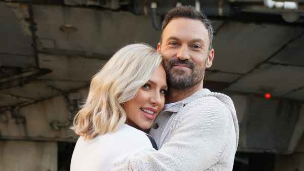 Brian Austin Green Gushes Over Sharna Burgess for 1st Anniversary After ‘DWTS’ Exit: 'Damn I'm Lucky'