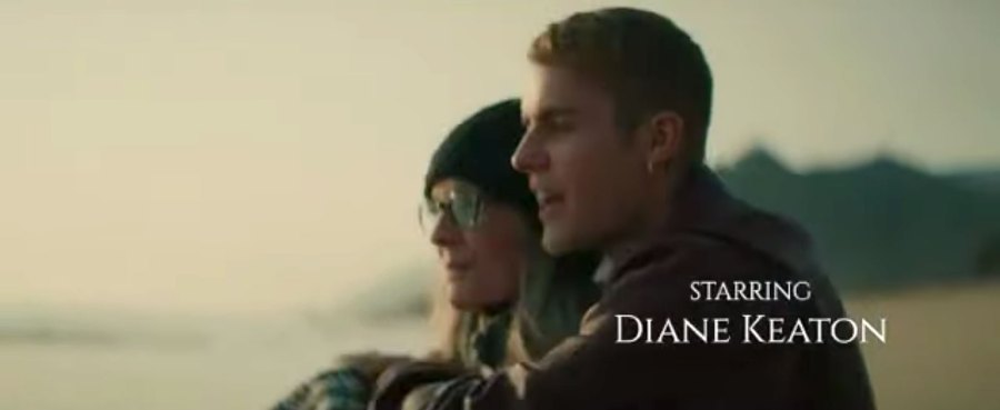 Celeb Music Video Cameos Diane Keaton Justin Bieber Ghost
