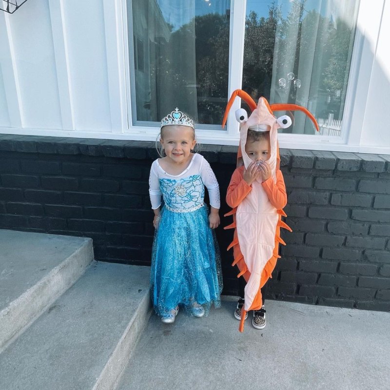 Celebrity Families' 2021 Halloween Costumes April Love Geary
