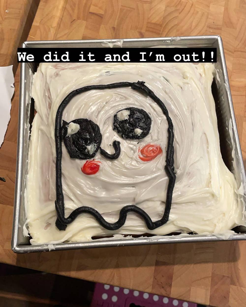 Channing Tatum and Daughter Everly Are Ready for Halloween With Homemade Ghost Cake: 'We Did It!'