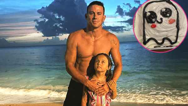 Channing Tatum and Daughter Everly Are Ready for Halloween With Homemade Ghost Cake: 'We Did It!'