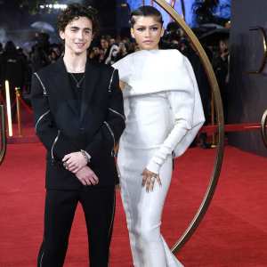 Costar Goals Zendaya Timothee Chalamet Are Too Cute Dune Premiere