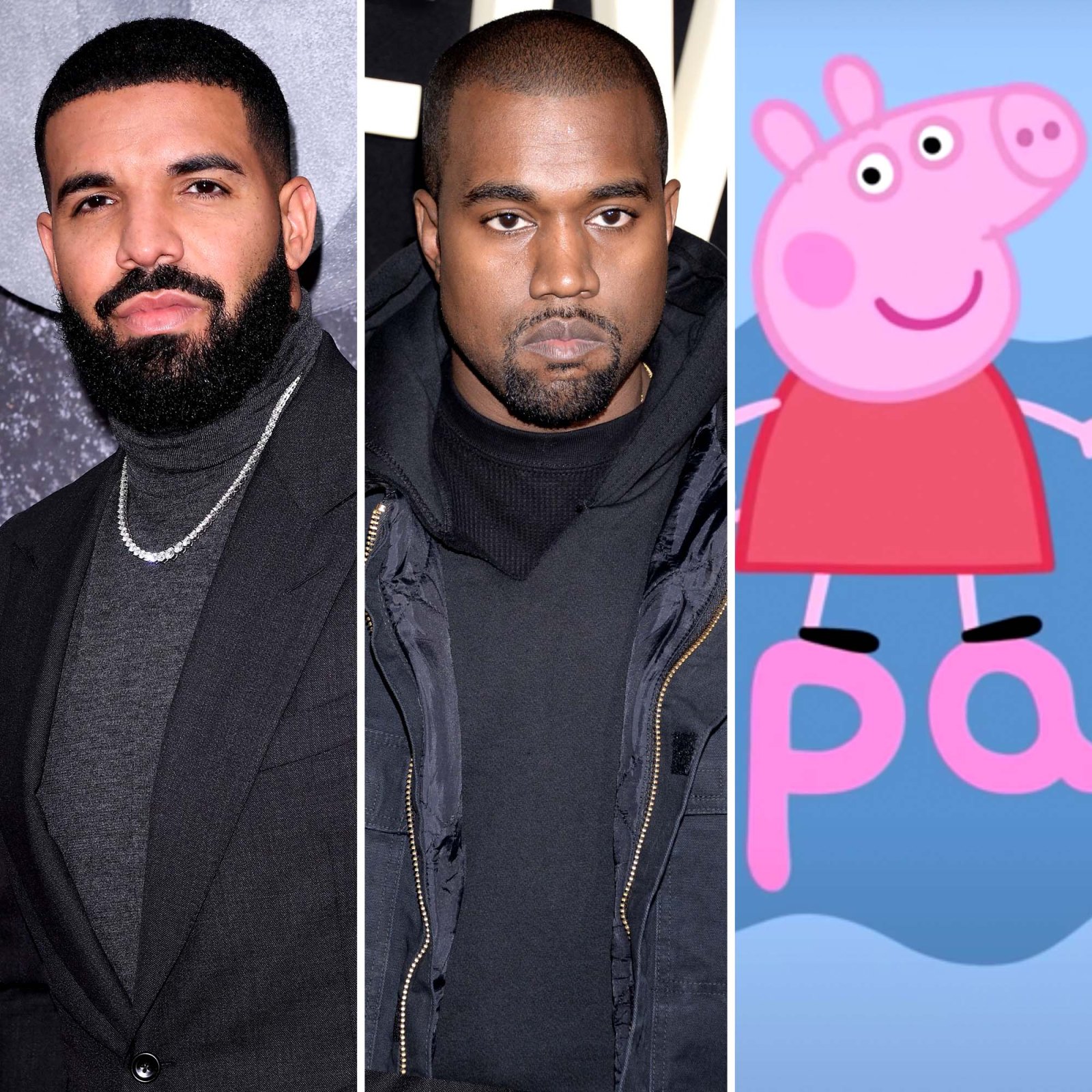 Drake Peppa Pig Everyone Kanye West Had Beef With Over The Years
