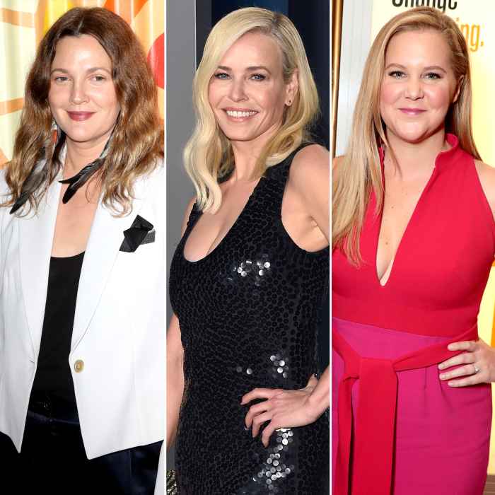 Drew Barrymore 'Fangirls' Over Chelsea Handler, Amy Schumer and More Famous Faces in All-Star Photo