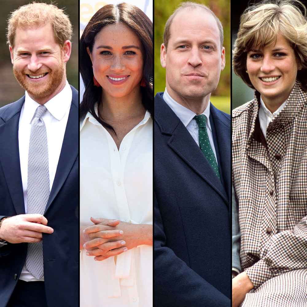 Harry and Meghan Skipping Prince William&rsquo;s Tribute Event for Princess Diana