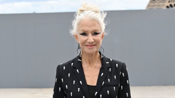 Helen Mirren 76 Struts Down LOreal Catwalk Paris Fashion Week