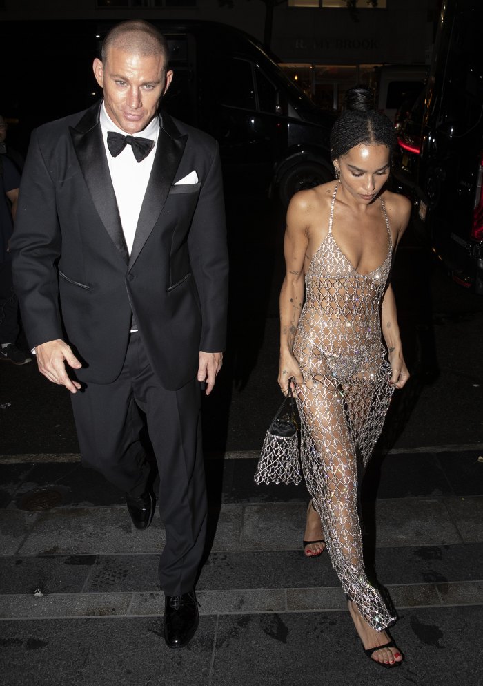 Holding Hands! Channing Tatum and Zoe Kravitz Step Out in New York City Together
