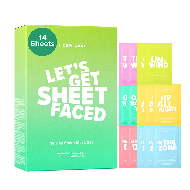 I DEW CARE Let's Get Sheet Faced Face Sheet Mask Pack