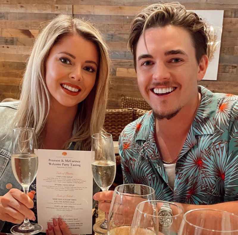 Jesse McCartney and Katie Peterson are married.