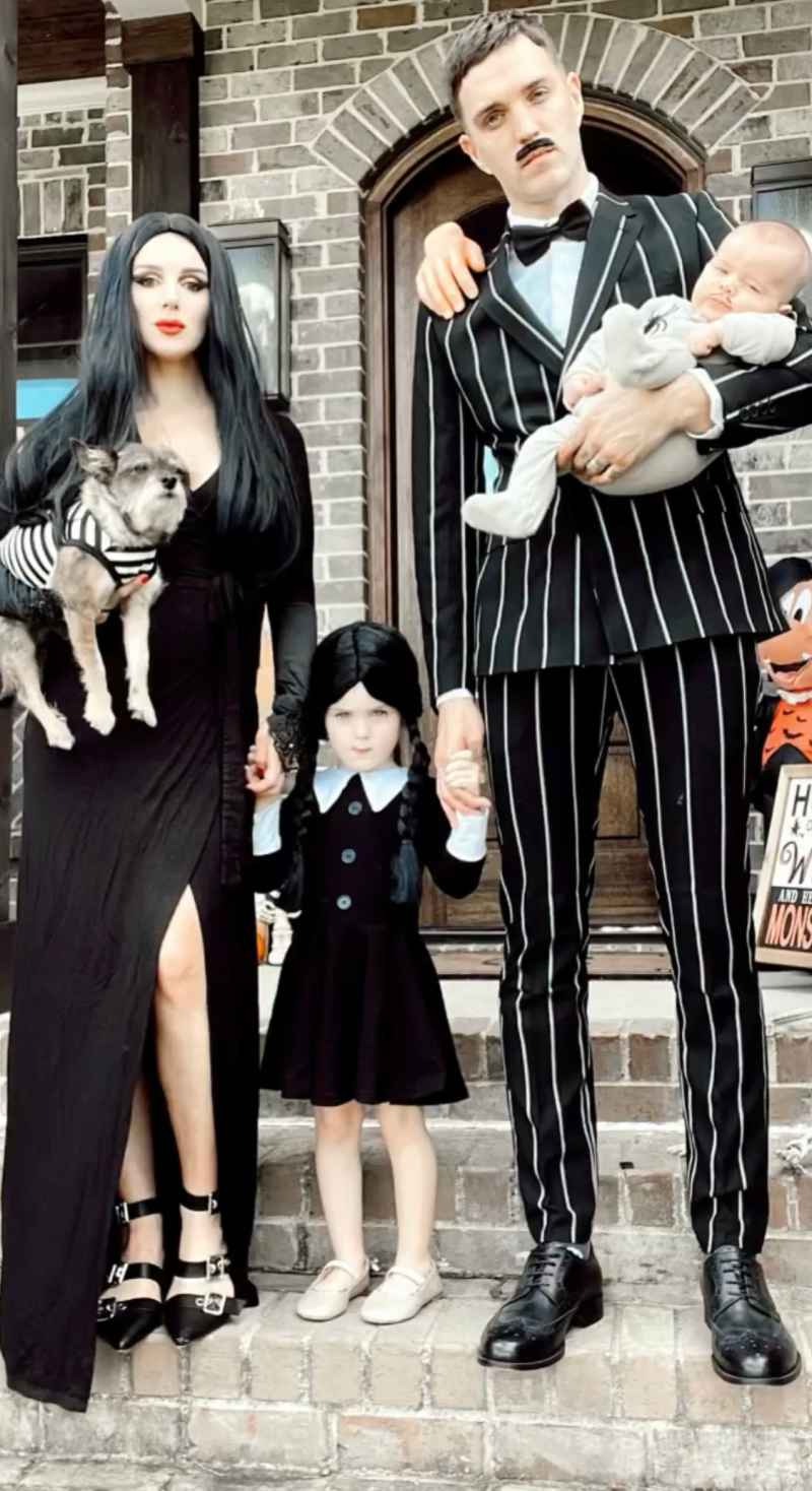 Shenae Grimes family Halloween