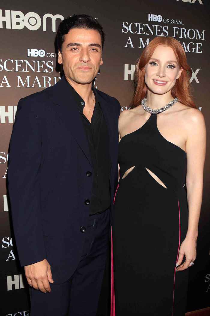 Jessica Chastain Shares Her 1 Rule for Doing Nude Scenes With Oscar Isaac in ‘Scenes From a Marriage'