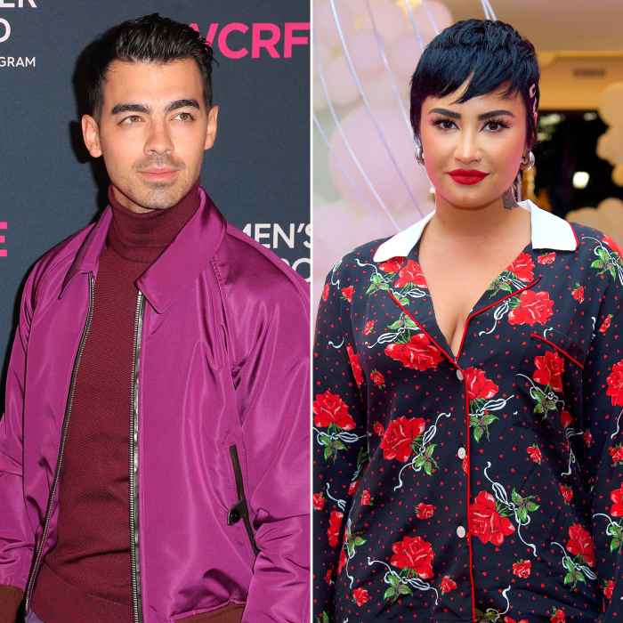 Joe Jonas and Ex Demi Lovato Reunite While Celebrating Halloween Together
