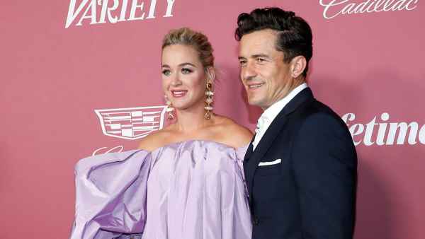 Katy Perry and Orlando Bloom at Variety's 2021 Power of Women Event.