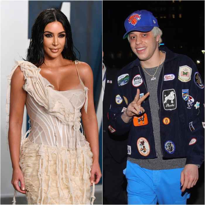 Kim Kardashian and Pete Davidson spotted together on rollercoaster.