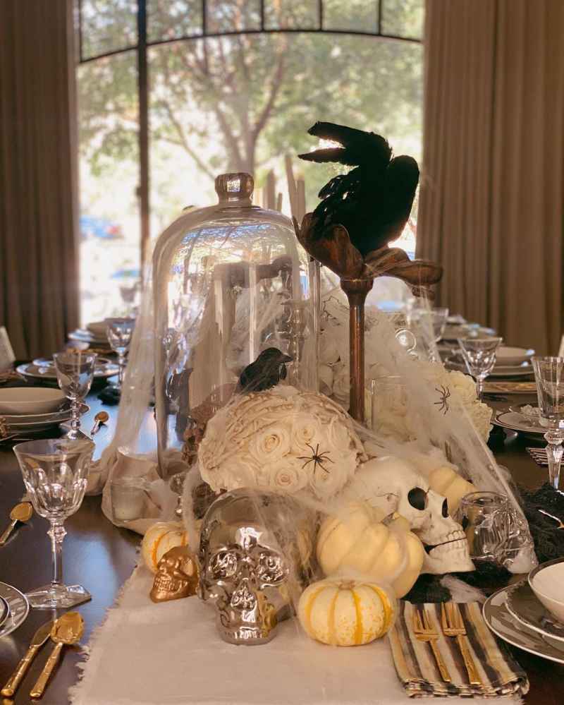 Kourtney Kardashian and Kylie Jenner Are Ready for Halloween: See Their Fall Decor