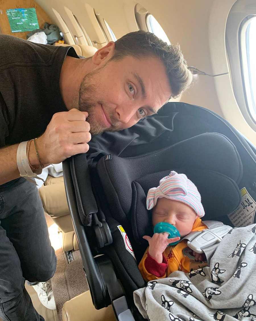 Lance Bass Shares 1st Photos Twins Violet Alexander Never Been So Happy