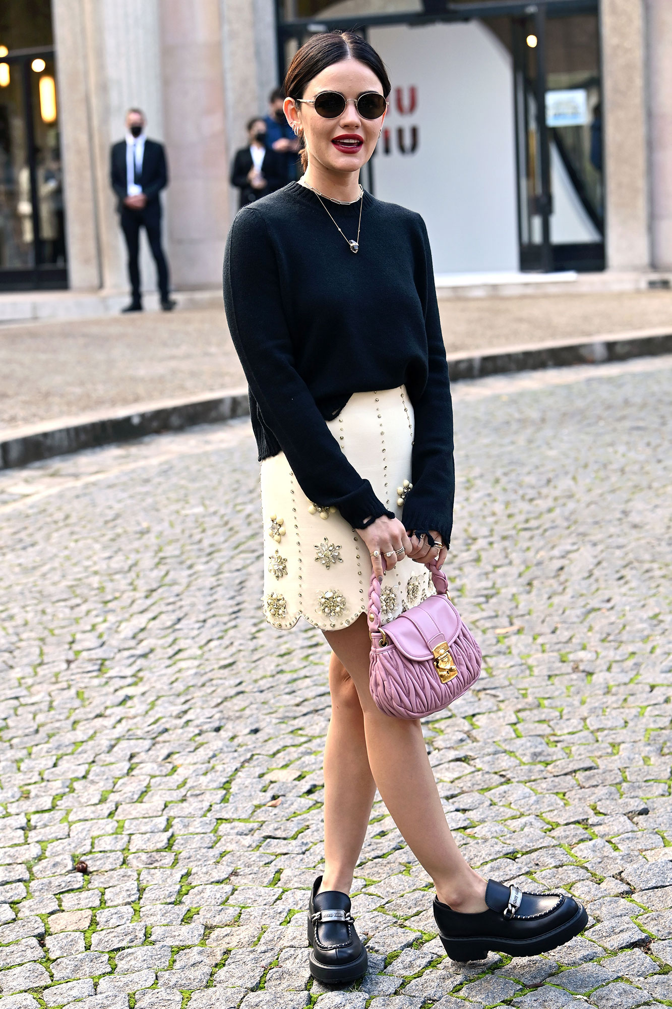 Lucy Hale Best Street Style Looks From Paris Fashion Week