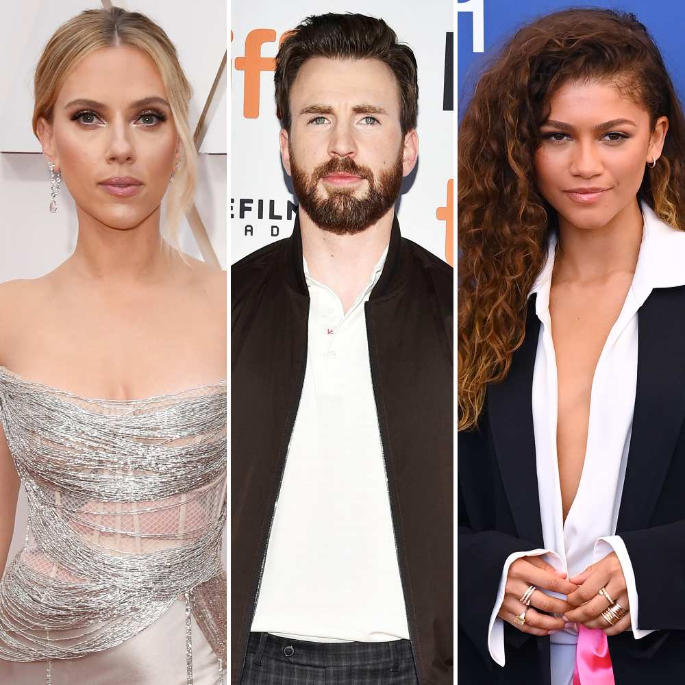 Marvel Stars Who Dated Each Other Scarlett Johansson, Chris Evans and Zendaya