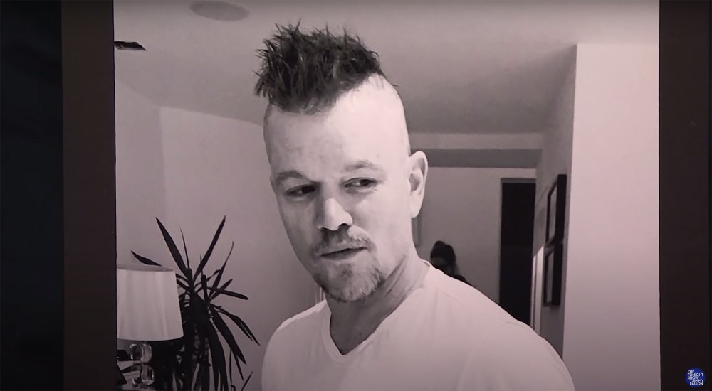 LOL Matt Damon Recalls Letting His Kids Give Him a Red Mohawk I looked Like a Rooster